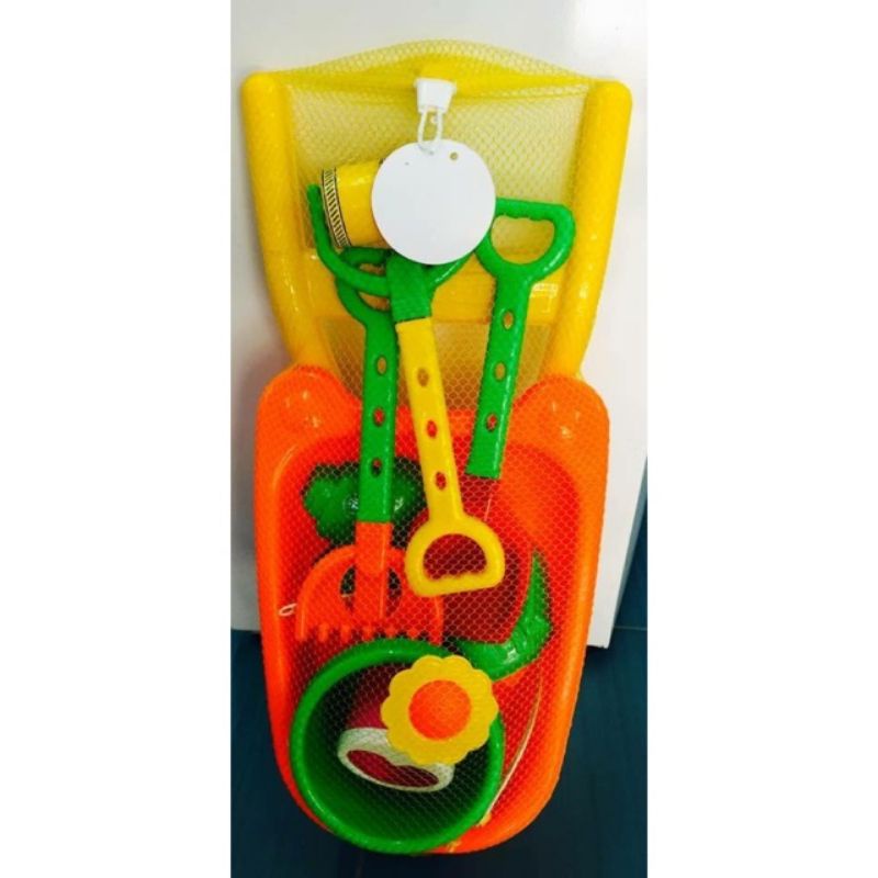 Đồ chơi đi biển xe rùa dụng cụ xúc cát cho bé HT2066