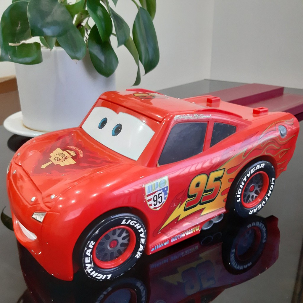 Ô tô tomica Disney Pixar MCqueen đường đua ô tô biến hình (nặng ~ 850 gram dài 580 mm) dừng sản xuất