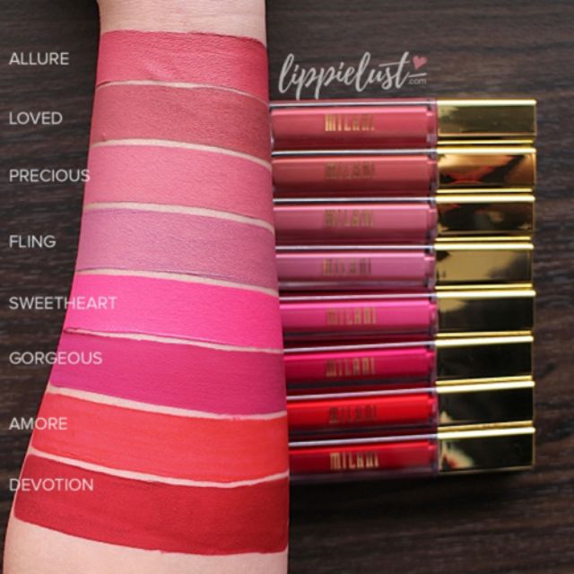 Son Kem Lì Milani Amore Matte Lip Crème