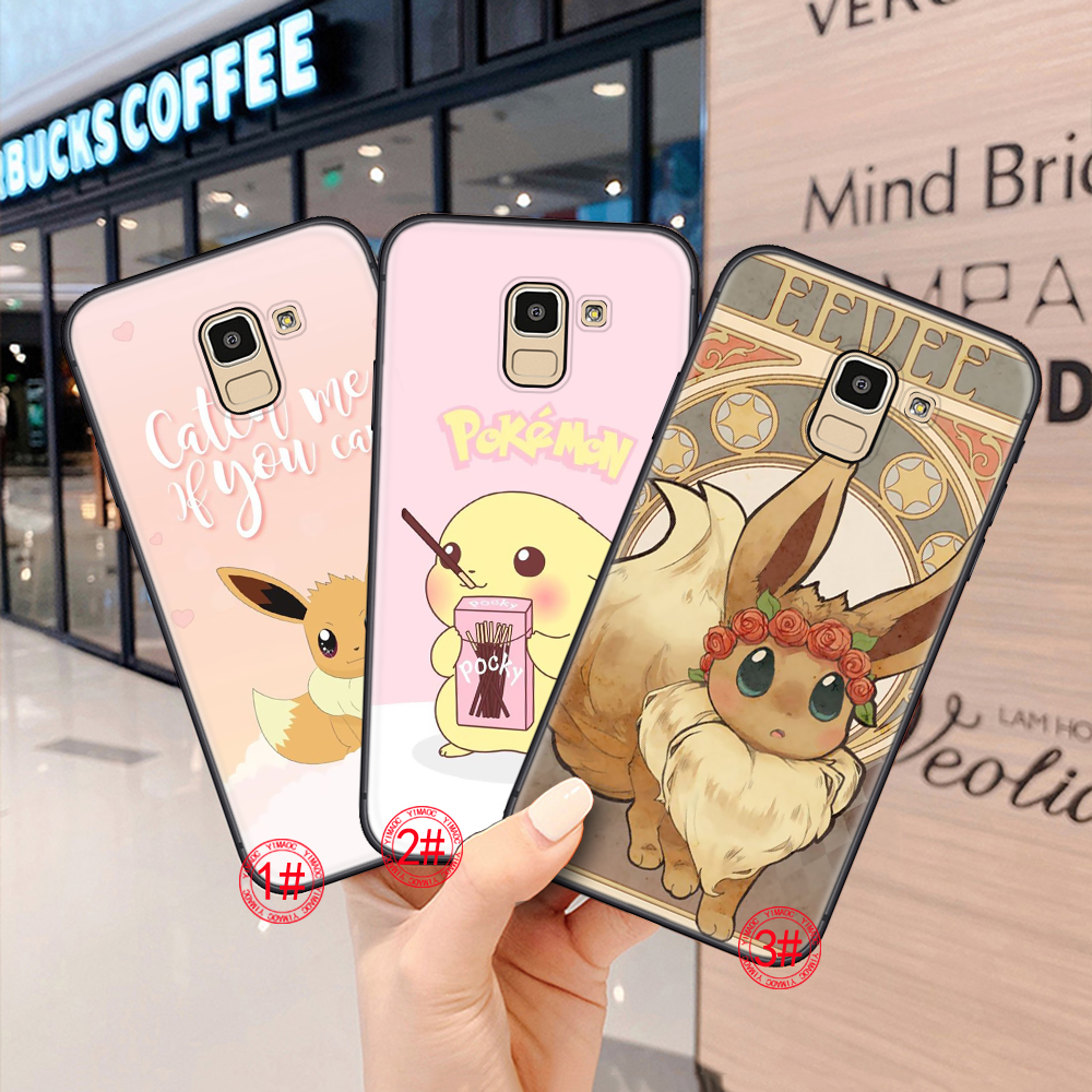 Samsung J2 Prime J4 Plus J6 Prime J7 Pro J8 117U Pokémon pattern Soft Case