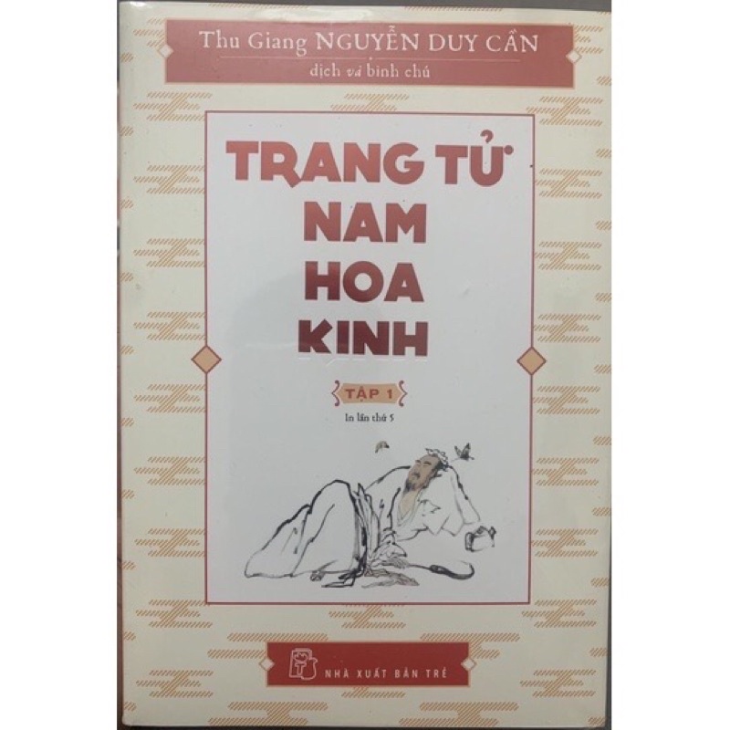 Sách - (Combo 2 tập) Trang Tử Nam Hoa Kinh Tập 1 - Tập 2