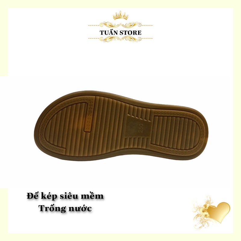 déo nam da bò đế kếp siêu bền, khâu viền chống nước