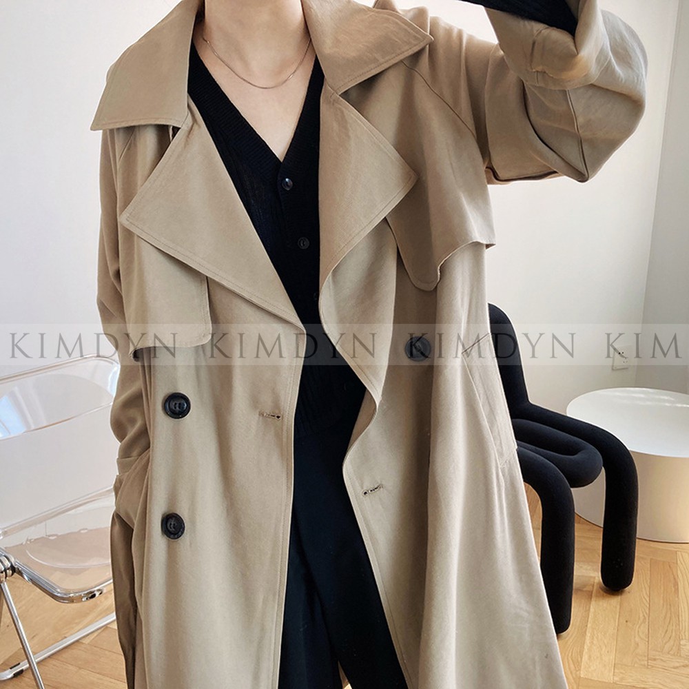 Áo măng tô nữ Áo khoác dáng dài phong cách Hàn Quốc KimDyn [KDBL09] | BigBuy360 - bigbuy360.vn