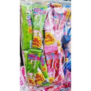 Bịch Kẹo Mút 30 Chiếc 3 Vị Dâu, Cola, Táo Chua Có Gum Thổi