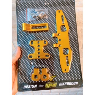 Pas biển số gập CNC xe Ex135 Ex150 winner winner x Z1000 Moto....