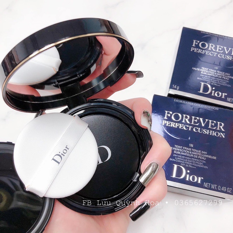 Phấn nước Dior Perfect Cushion Mania Gold Limited vỏ da 0N, 1N | BigBuy360 - bigbuy360.vn