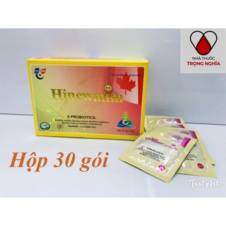 HINEWMIN - Hỗ điều trị chứng rối loạn tiêu hóa hộp 30 gói