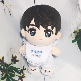 Giày thỏ bông cho doll 20cm - 15cm