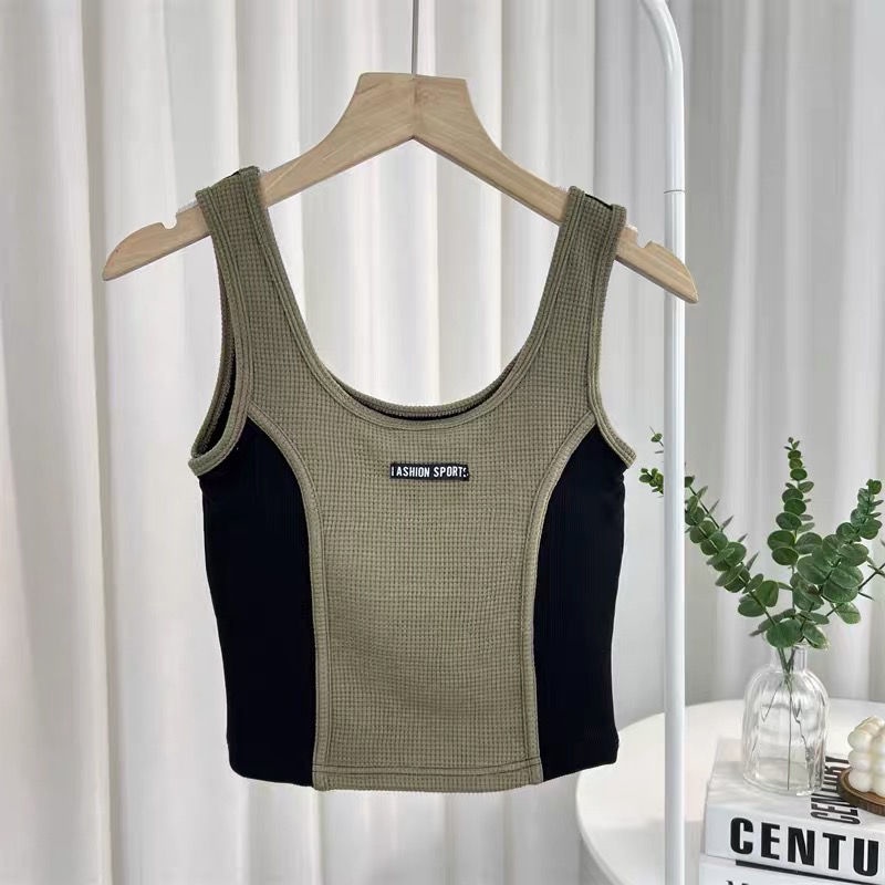 COZOK Áo Lót Hai Dây Có Mút Đệm Ngực Thời Trang Mùa Hè Cho Nữ