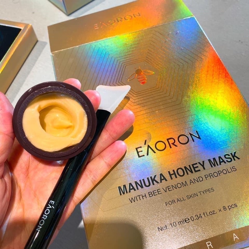 Bộ mặt nạ mật ong Eeoron Manuka, Honey Mask with Propolis