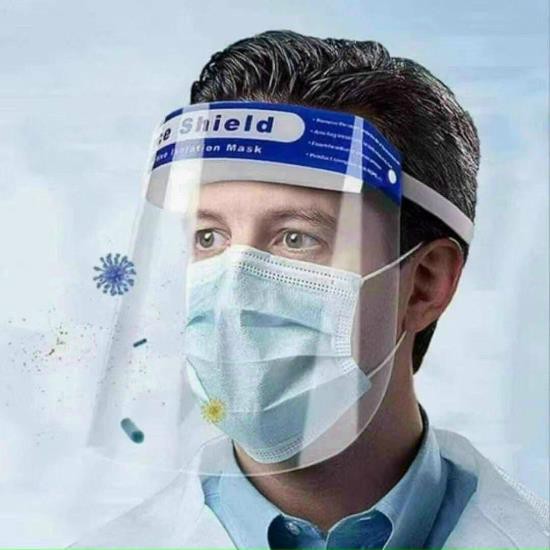 Tấm Chắn Giọt Bắn Kính Trong Suốt Mặt Nạ Face Shield Mask Phòng Tránh Dịch Bệnh Bảo Vệ An Toàn Sức Khỏe