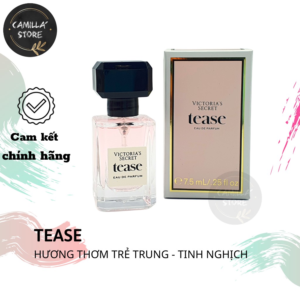 Bộ Giftset Nước Hoa Victoria Secret 4 Chai Mini - Dung tích 7.5ml/Chai - CÓ TÁCH LẺ