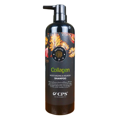 Cặp dầu gội dầu xả Collagen CPS Natural Spa 1000ml CHÍNH HÃNG phục hồi tóc mềm mượt GX16