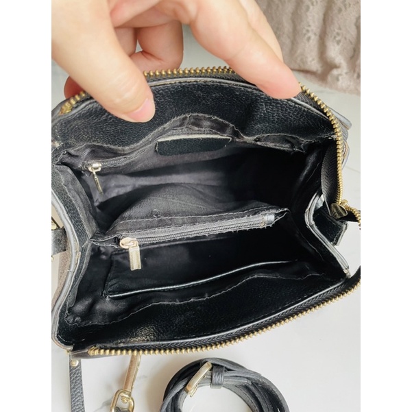 Lc113 Túi si tuyển da thật hiệu See you later