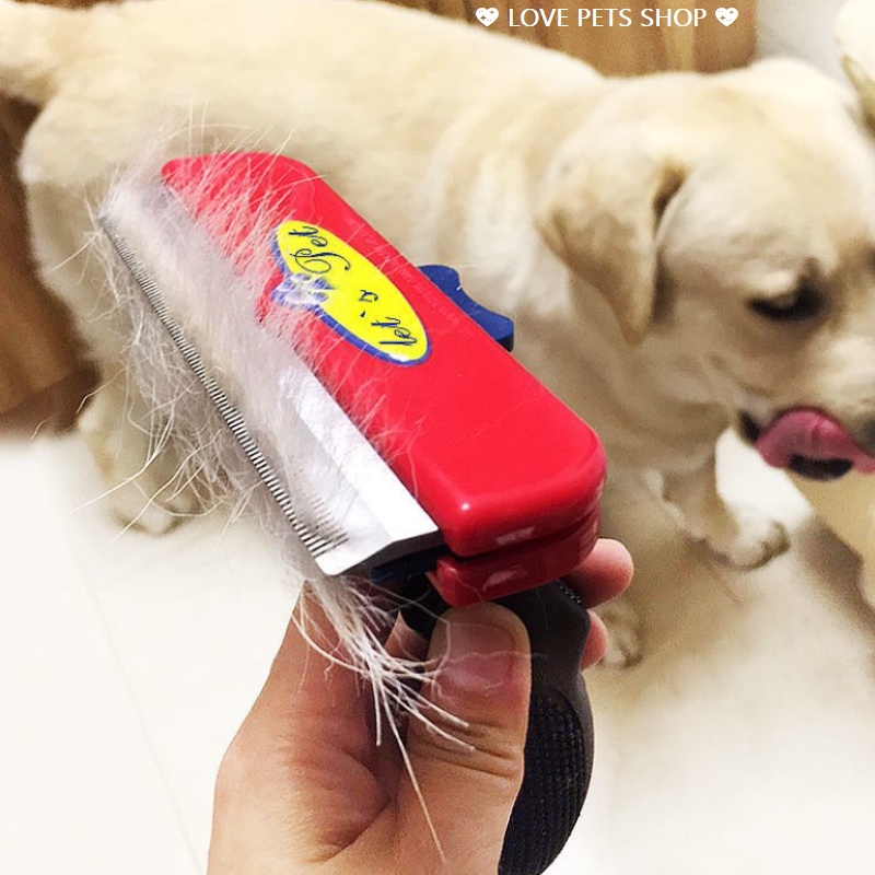 LƯỢC CHẢI LÔNG CHO CHÓ MÈO CHUYÊN DỤNG (MẪU MỚI) -  LOVE PETS SHOP