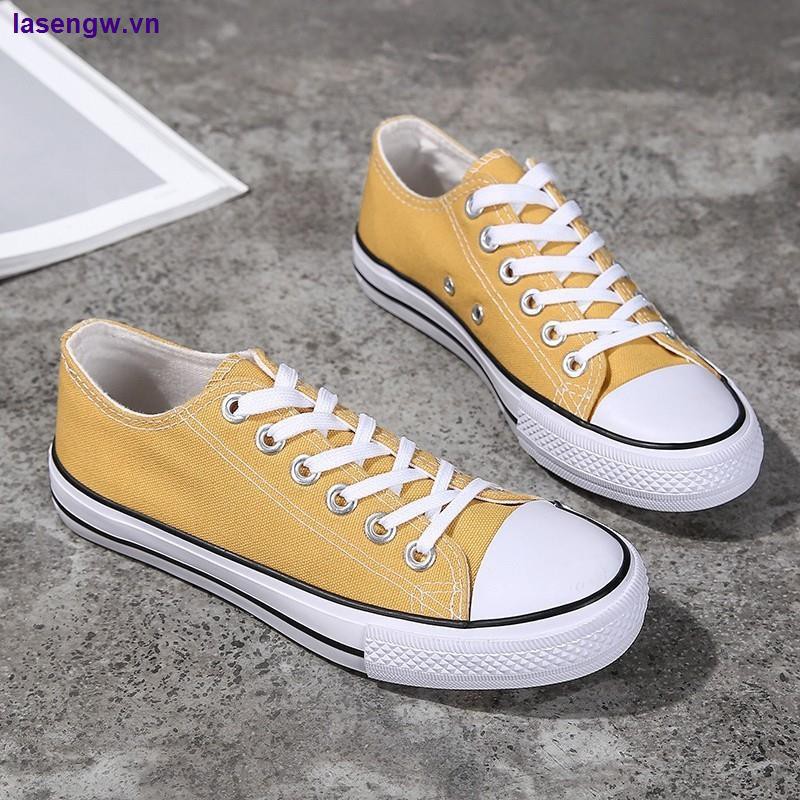 Giày Thể Thao Vải canvas Màu Đen Phong Cách Harajuku Hàn Quốc Thời Trang Mùa Hè 2021 Cho Nữ