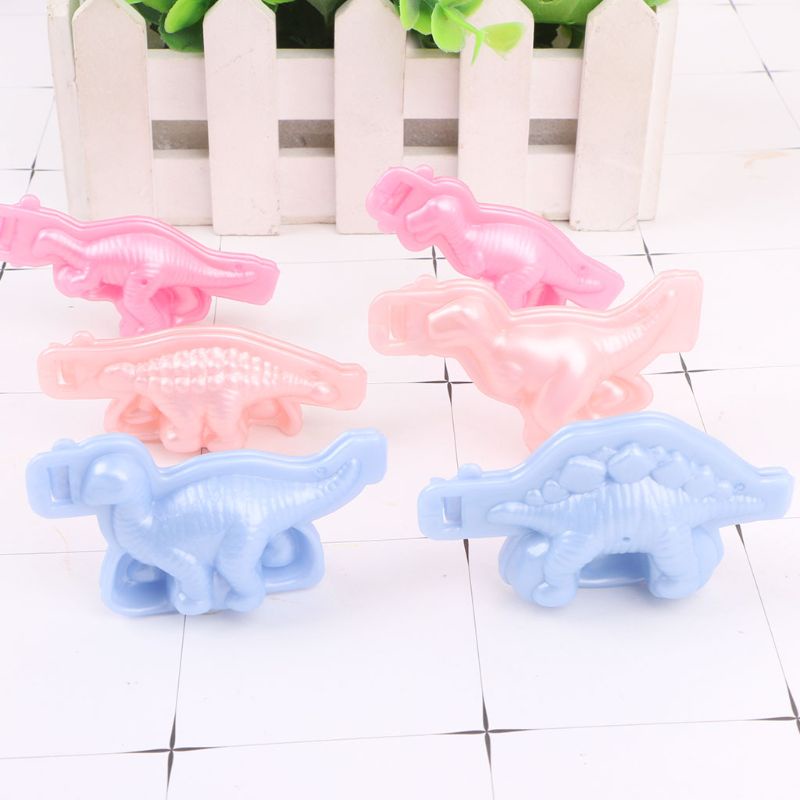 Bộ khuôn nặn đất sét hình khủng long dành cho trẻ em tiện lợi DIY