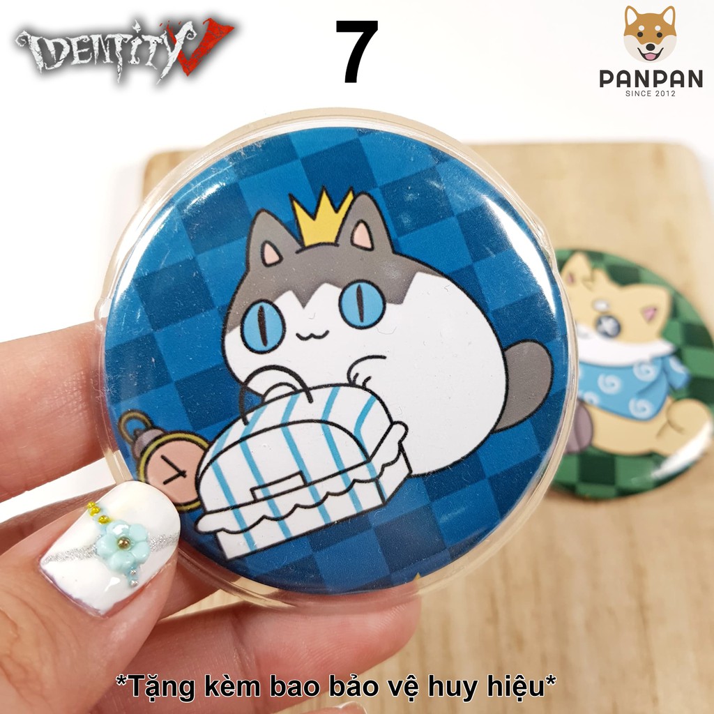 [TẶNG KÈM BAO BẢO VỆ] Huy hiệu lẻ Identity V (6CM)