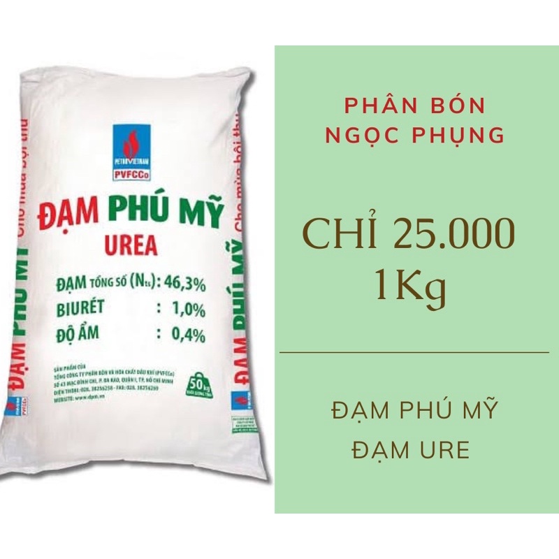 Đạm Phú Mỹ - Đạm URE - Diêm lạnh (100g-250g-500g-1kg)