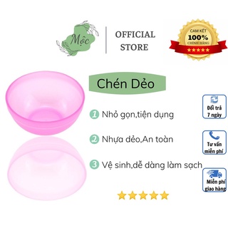 Chén dẻo trộn bột