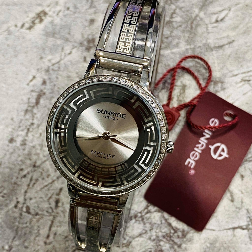 Đồng hồ Sunrise nữ chính hãng Nhật Bản L9948.AA.D.T - kính saphire chống trầy - chốn