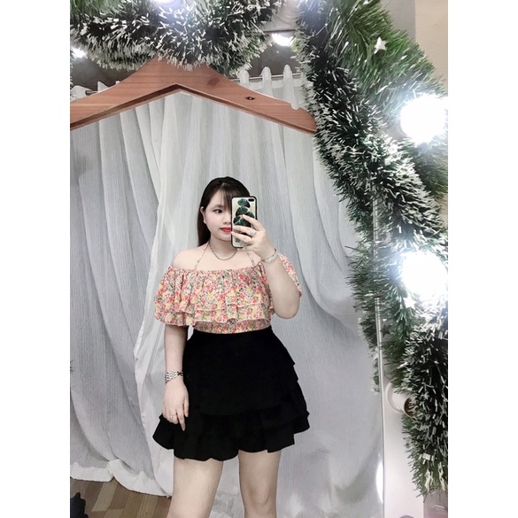 Áo trễ vai 2 bèo