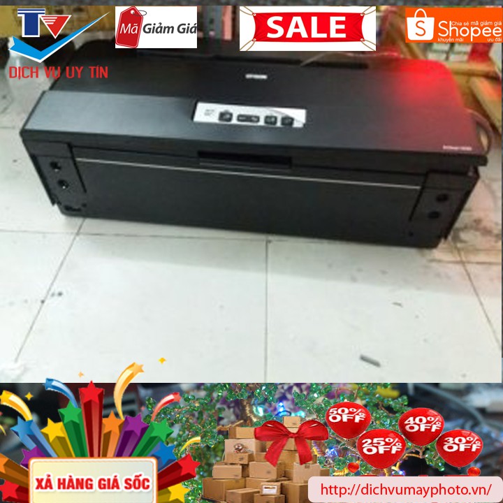 Máy in phun màu A3 Epson 1430W có in wifi đầu in bao đẹp cơ kéo sáng máy trên 80% | BigBuy360 - bigbuy360.vn