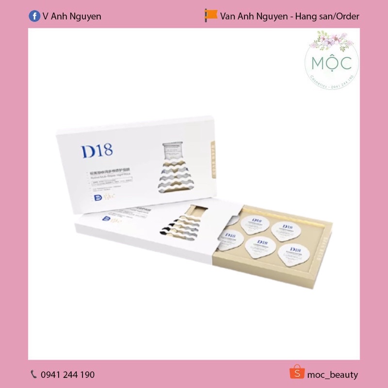 Mặt nạ D18 - Retinol - lẻ 1 hũ