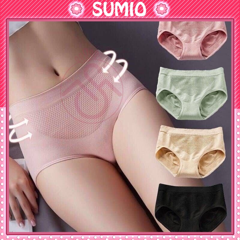Quần lót nữ kháng khuẩn nâng mông Sumio_offical QL007 cotton co dãn thoáng mát sexy quần chíp nữ cạp cao