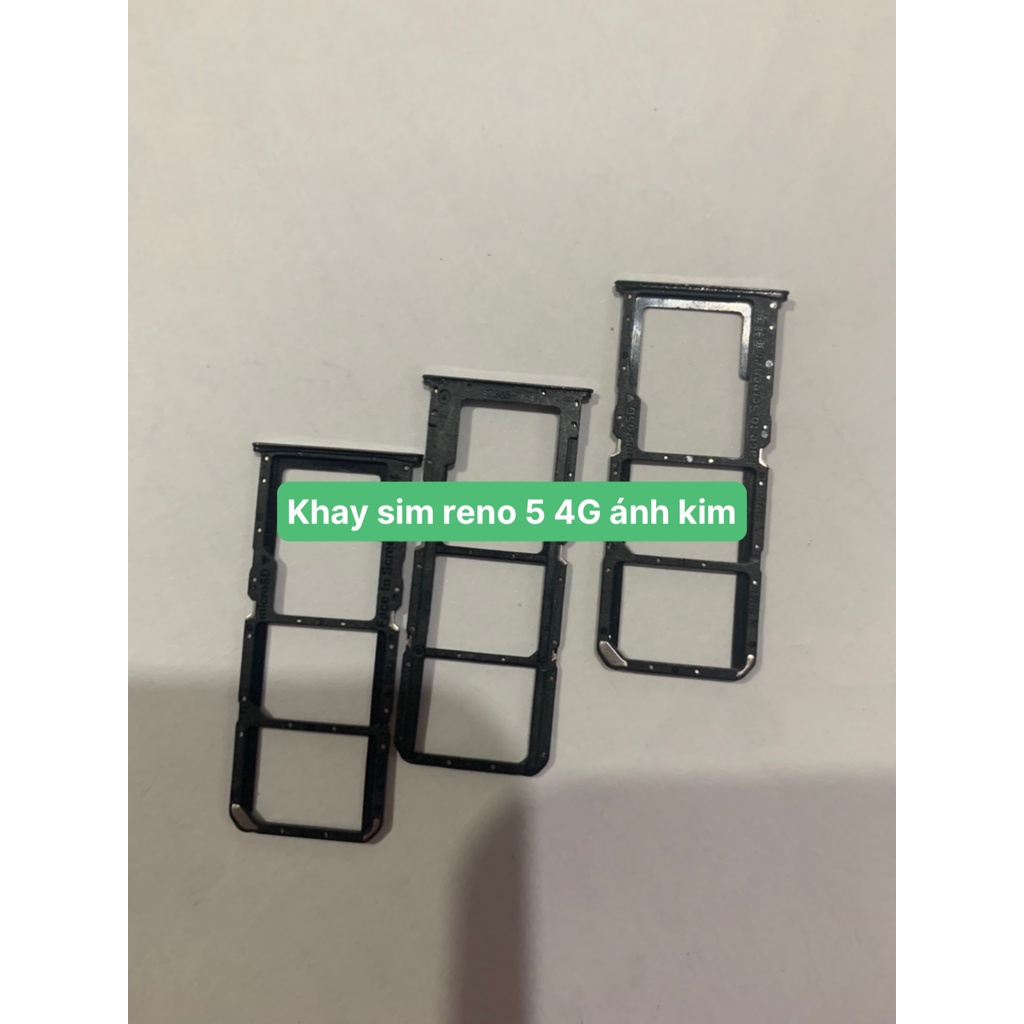 Khay sim oppo reno 5 4G