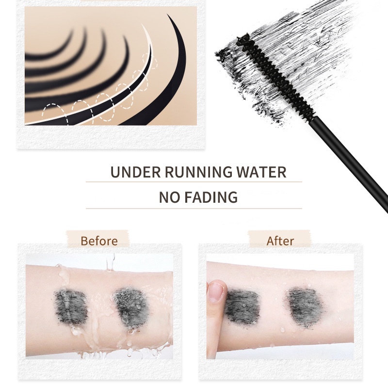 Mascara OCHEAL Màu Đen Chống Thấm Nước Chuốt Mi Cong Vút Và Dài Hơn