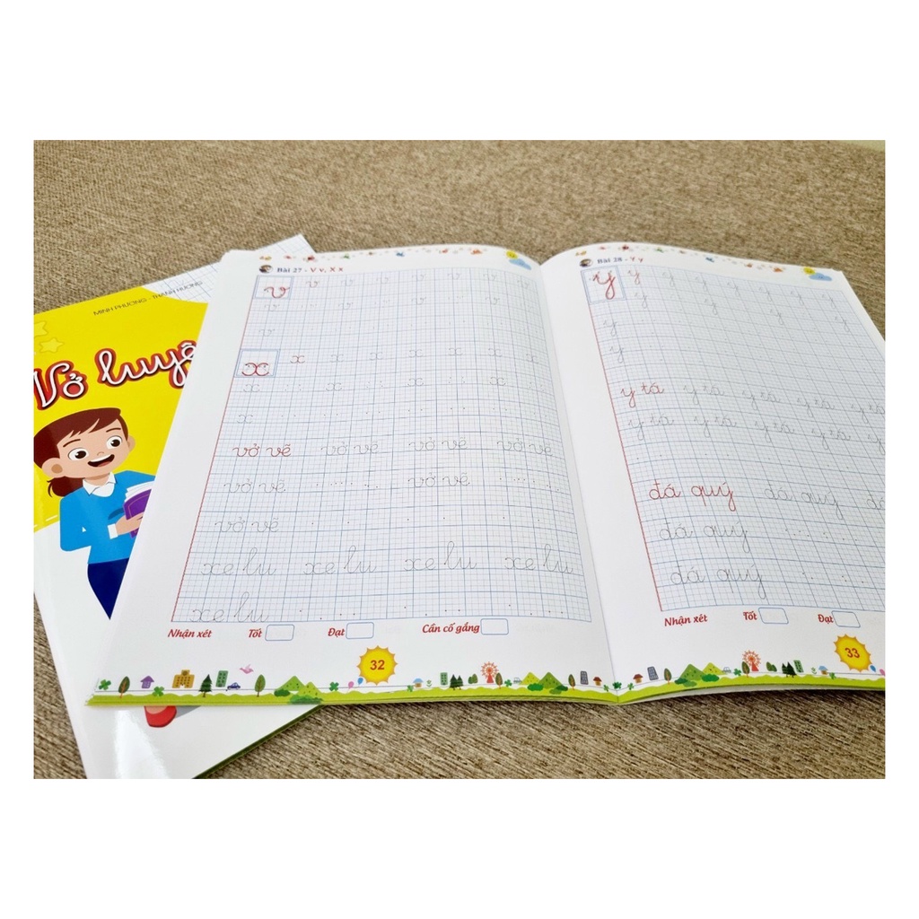 Sách - Vở luyện viết lớp 1 theo chương trình sách giáo khoa mới Kết nối tri thức (combo 2 quluyện