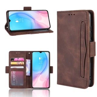 Ốp lưng da kiểu ví cho Xiaomi Mi A3