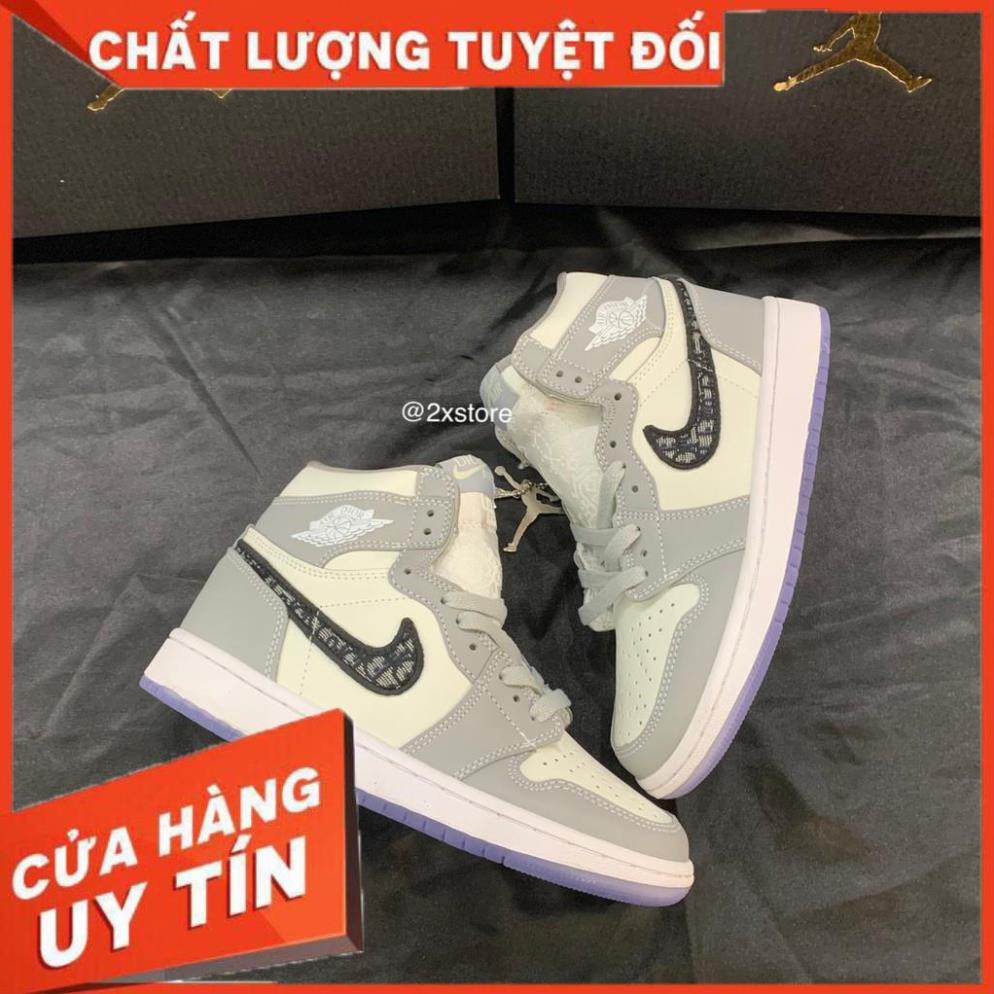 ❤️JorDan Dior CổCao ❤️ [FREESHIP- BẢO HÀNH 1 Năm THÁNG] HàngĐẹp Có Sẵn Giày Thể Thao Nam Nữ JORDAN DIOR Cao Cổ đế trong