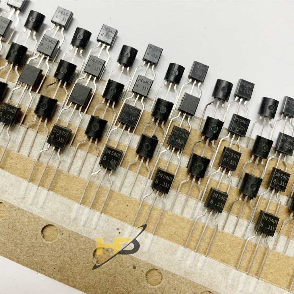 Combo 10 Chiếc Transistor 2N5401 600mA 150V TO-92 PNP Chân Cắm Loại Tốt