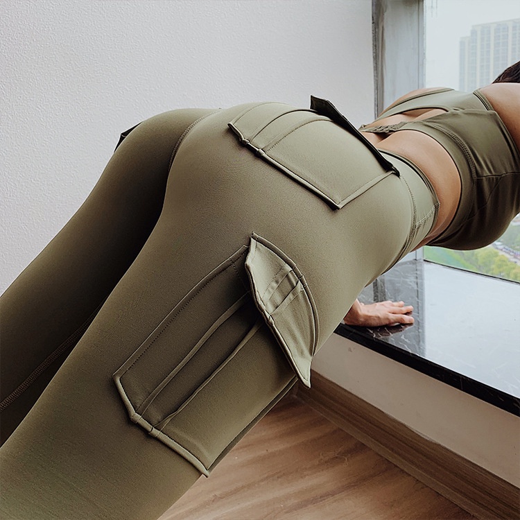 Quần Dài Nữ Bó Sát Co Giãn Tập Yoga Chuyên Dụng