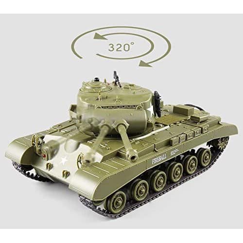 XE TANK M26 PERSHING ĐIỀU KHIỂN TỪ XA TỈ LỆ 1:30 RC XE TĂNG QUÂN SỰ