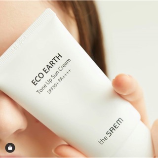 (Mã NSF020280 giảm 80K) KEM CHỐNG NẮNG NÂNG TONE THE SAEM ECO EARTH POWER TONE UP SUN CREAM SPF50+ PA++++