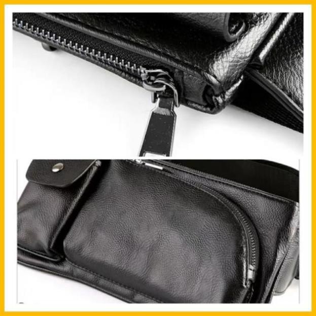 Túi Đeo Chéo Nam Nữ Da PU Chống Nước Cao Cấp - Đeo Bao Tử,  Túi Đeo Bụng, Túi Xách Đeo Hông, Vừa Điện Thoại - Trạm Shop | BigBuy360 - bigbuy360.vn