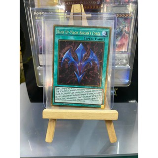 [ Dưa Hấu Yugioh ] Lá bài thẻ bài Rank Up Magic Barian's Force - Gold Rare - Tặng bọc bài nhựa bảo quản