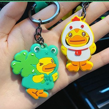 Móc Chìa Khóa Vịt Sáng Tạo Chính Hãng B.DUCK,Móc Khóa Ôtô Sưu Tầm