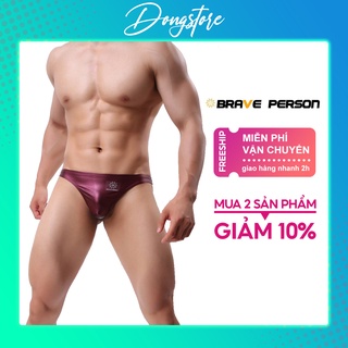 Quần Lót Nam - Quần Sịp Nam Tam Giác Trơn Co Giãn 4 Chiều - Brave Person B1161