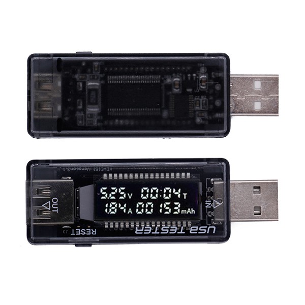 ĐO ĐIỆN ÁP DÒNG ĐIỆN CHO THIẾT BỊ DI ĐỘNG USB TESTER