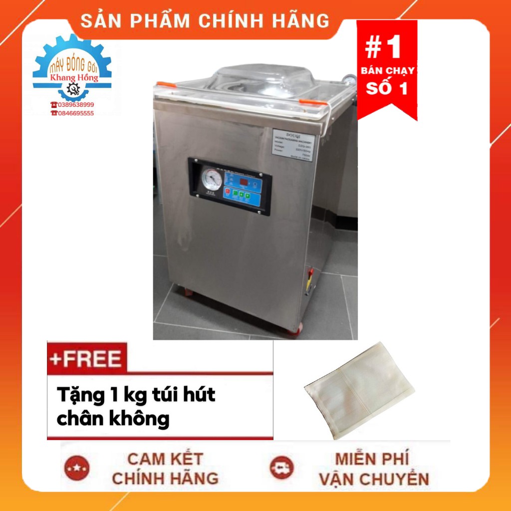 Máy Hút Chân Không Công Nghiệp 1 Buồng DZQ 360 DOUQI HÀNG CHÍNH HÃNG BẢO HÀNH 1 NĂM