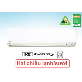 Điều hòa Daikin 12000 BTU 2 chiều Inverter FTHF35RVMV gas R-32