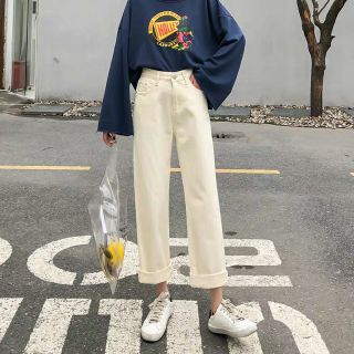 Quần jean cạp cao