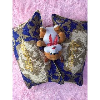 Combo 2 Vỏ Gối Nằm Trần Bông Cotton Poly,được chọn mẫu,TRÁM XANH