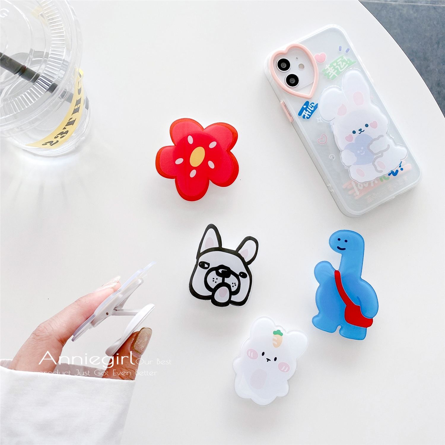 Giá Đỡ Điện Thoại Dạng Nhẫn Hình Khủng Long Xinh Xắn | BigBuy360 - bigbuy360.vn