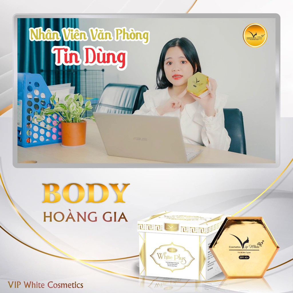 Kem Body Thượng lưu Hoàng Gia Vip White - Chính hãng