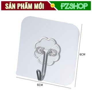 [MỚI 2021] Móc Treo Tường Chịu Lực Loại Dán Keo Trong Suốt Tiện Lợi